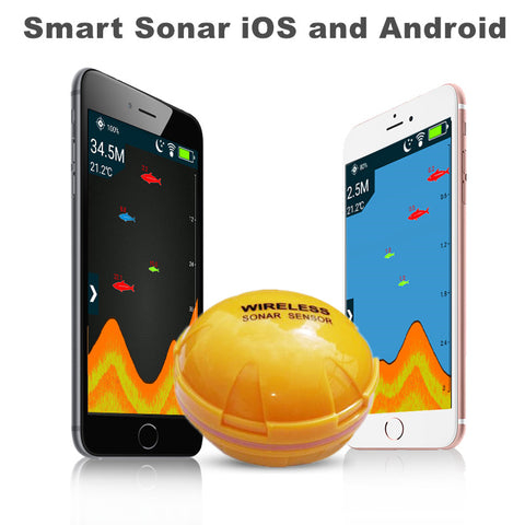 Smart phone fishfinder Wireless Sonar