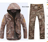 Camouflage hunting clothes Shark skin