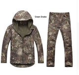 Camouflage hunting clothes Shark skin