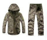 Camouflage hunting clothes Shark skin