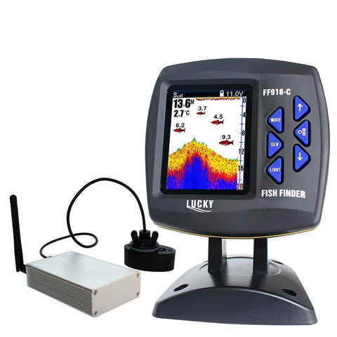 Color Screen Boat Fish Finder 300m/980ft