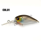 Crank Bait Plastic Hard Lures 37mm